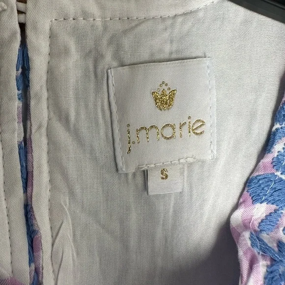 J.Marie embroidered dress size Small nwt